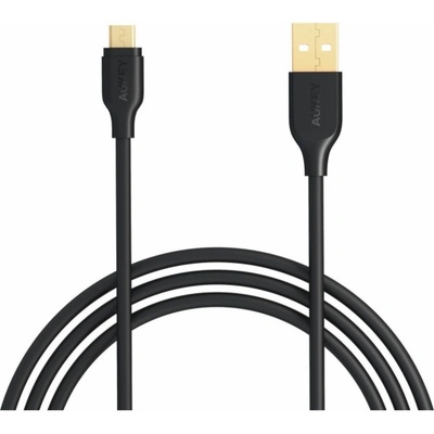 Aukey CB-MD1 micro USB-USB, 5A , 480 Mbps, 1m, černý
