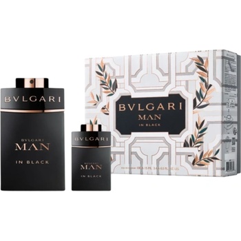 Bvlgari Man In Black Eau de Parfum мъжки комплект 100 мл + 15 мл
