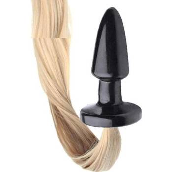 Toyz4Lovers Анален разширител Butt Plug с опашка "LONG HORSE TAIL PLUG" 10 см