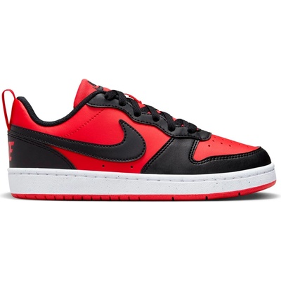 Nike Детски маратонки Nike Kid's Court Borough Low Recraft Sneakers - University Red / Black / White - размер 38, 5 (EU) (702-5103-0416)