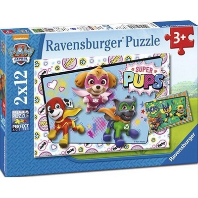 Ravensburger Tlapková Patrola 2 x 12 dielov