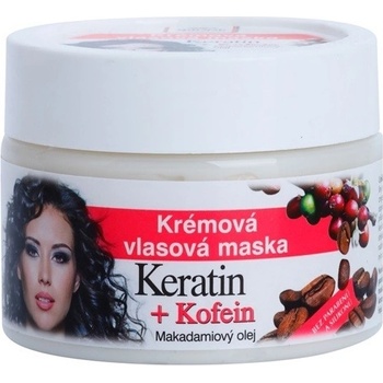 BC Bione Cosmetics - krémová vlasová maska KERATIN +KOFEIN 260 ml