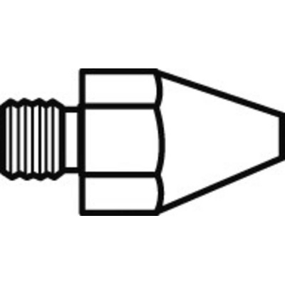 Weller DS 113HM odsávací hrot teplovzdušné trysky Veľkosť hrotov 1.2 mm Dĺžka hrotov 18 mm Obsah 1 ks