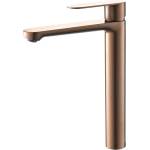 Inter Ceramic Смесител за умивалник ВЕРОНА, Висок, Мат розово злато (111321br.rosegold)