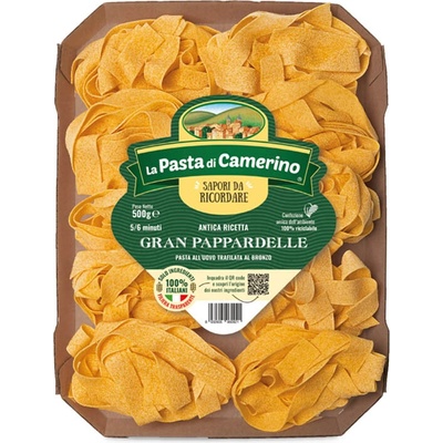 La Pasta di Camerino vaječné Gran Pappardelle 12 x 0,5 kg