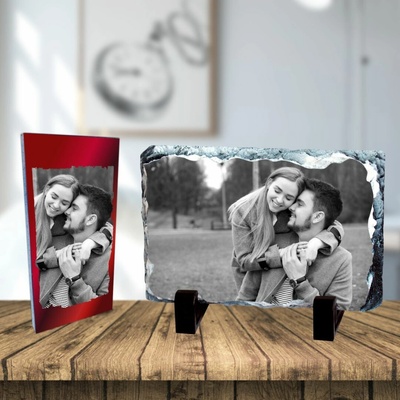 Kameň + čokoláda s fotkou SET FOTOpošta Druh čokolády: mliečna čokoláda