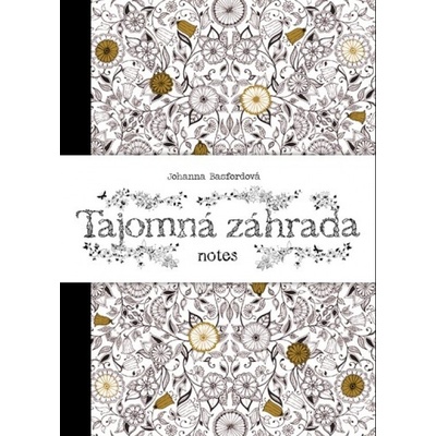 Tajomná záhrada - notes Johanna Basford SK