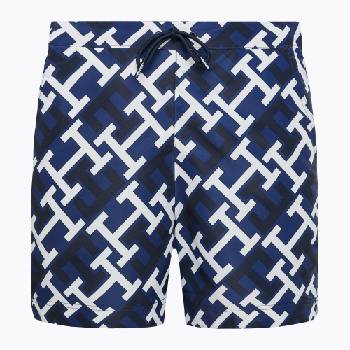 Tommy Hilfiger Мъжки къси панталони за плуване Tommy Hilfiger Sf Medium Drawstring Print blue