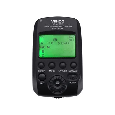 Visico Контролер за светкавица VC- 818 tx TTL /HSS за Canon