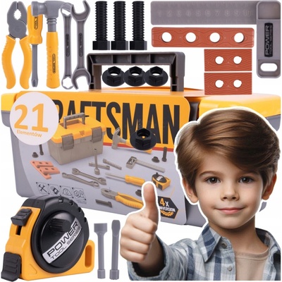 Stator Kufrík s náradím pre deti