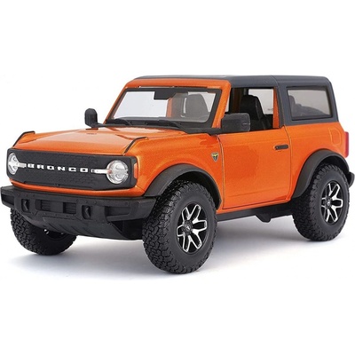 Maisto Bronco Ford Badlands 2021 oranžová 1:24