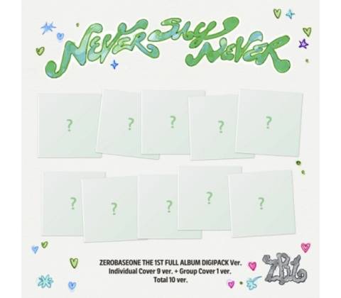 ZeroBaseOne - Never Say Never CD