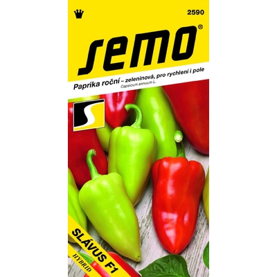 Semo Paprika sladká F1 Slávus F1 15 s