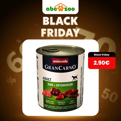 Animonda Gran Carno Original Adult hovädzina + kačacie srdcia 800 g