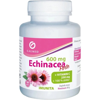 Galmed Echinacea forte 600mg+vit.C+zinek 100 tablet