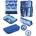 Herlitz Ученически комплект чанта-раница, мешка, несесери, кутия + значки FiloActive XL Plus Cosmic - Herlitz