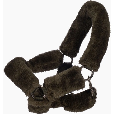 Ohlávka s beránkem HKM Hobby Horse olivová