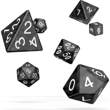 Oakie Doakie Dice RPG Set MarbleBlack Kocka Set 7