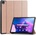 Tech-Protect Калъф за Lenovo Tab M10 Plus 3rd 10.6, Tech-Protect Tri-Fold Leather Case, Розов (9589046922602)