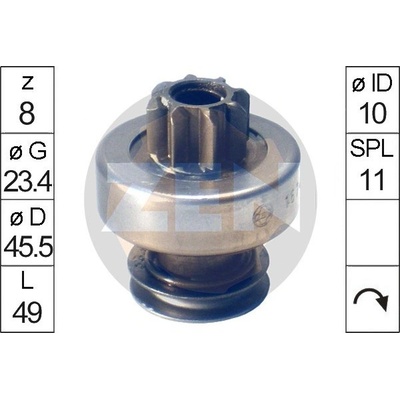 Pastorek startéru Bosch F000CD1113, F000CD1114