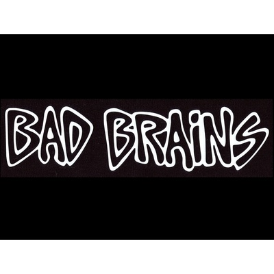Zádovka BAD BRAINS nápis