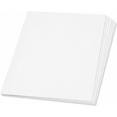 Barevný karton 220 g/m² bílý 50 × 70 cm 10 archů