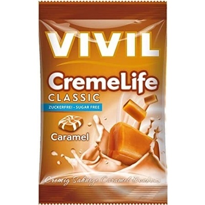 VIVIL Drops so smotanovo karamelovou príchuťou 60 g