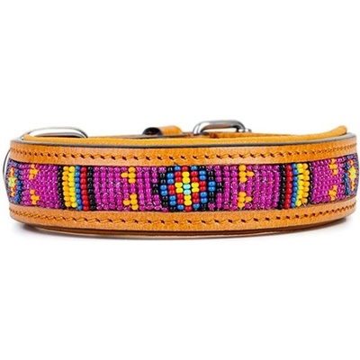 Kay-line kožený obojok African Sun