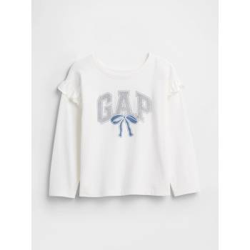 GAP Детска тениска с логото на GAP GAP | Byal | Момичешки | 12-18 месеца