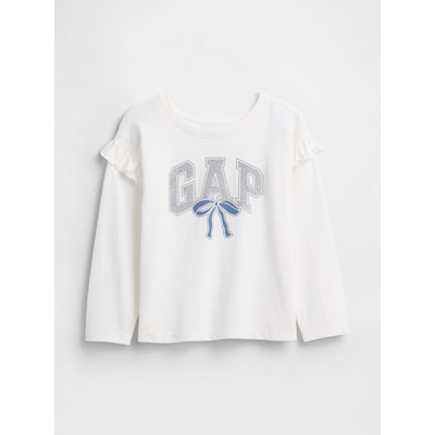 GAP Детска тениска с логото на GAP GAP | Byal | Момичешки | 12-18 месеца