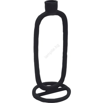 EGLO 422018 - Свещник NUMAZU 24, 5x10 см черен (EG422018)