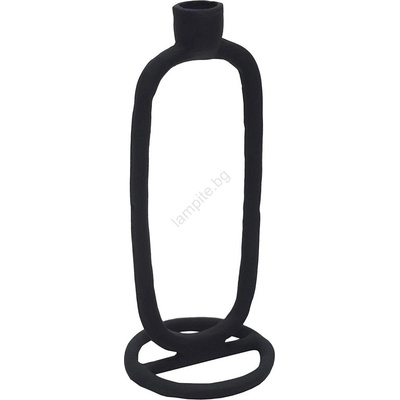 EGLO 422018 - Свещник NUMAZU 24, 5x10 см черен (EG422018)