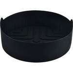 Rosberg Силиконова форма за AirFryer Rosberg R51980RS, Кръгла, 18.8 x 5.5см, Черен (5R51980RSB) - topmarket