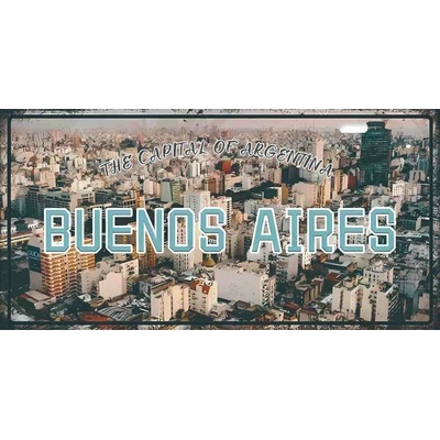 Ceduľa značka Buenos Aires