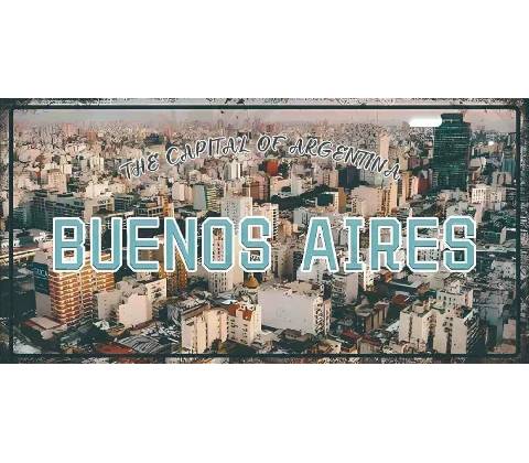 Ceduľa značka Buenos Aires