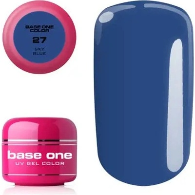 Silcare UV gel Base One Color Sky Blue 27 5 g