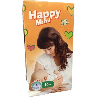 Happy Mimi prsní vložky 30ks