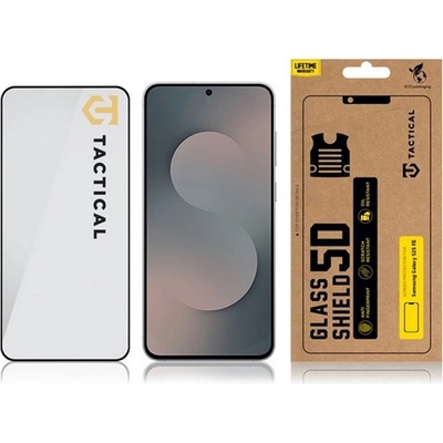 Tactical Samsung S25 FE TACTICAL GLASS SHIELD 5D стъклен протектор за екран 5D, 9H, ЧЕРЕН (57983128127)