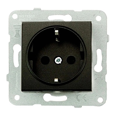 Panasonic КОНТАКТ КАРЕ ПЛЮС ШУКО ЧЕРЕН wktt02022bl-eu2 (wktt02022bl-eu2)