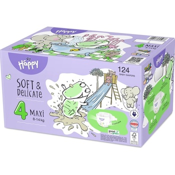 Bella Baby Happy Maxi Box 2 x 62 ks