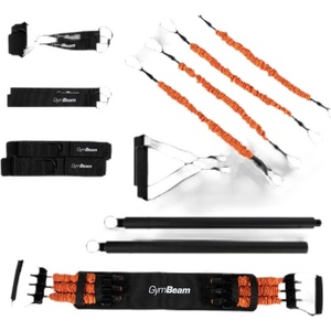 GymBeam Adjustable Set of Bench Press Resistance Bands | 4 Long & 6 Short