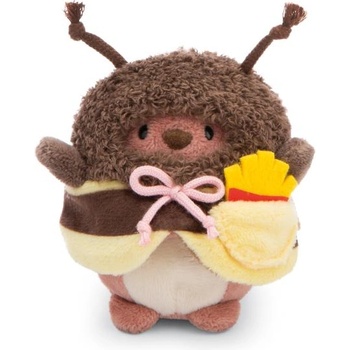 NICI плюш MyMochi Меченце Nomo 8см в костюм на пчеличка и пържени картофки, комплект подаръчна опако