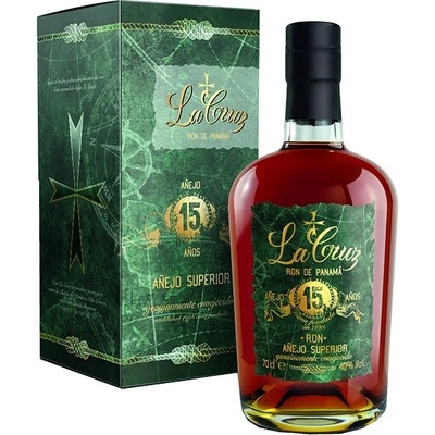 Ron La Cruz 15y 40% 0,7 l (karton)