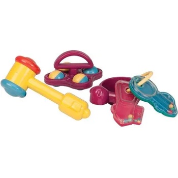 Image 1 of Battat - Комплект бебешки залъгалки 5 броя