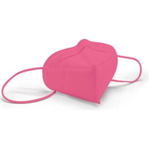 SoftCare Розова FFP2 маска Soft Care - 5-слойна защита и комфорт, 10 бр (1210153_Pink)