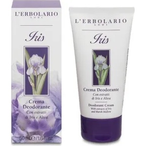 L'Erbolario Iris Crema Deodorante - Крем дезодорант с ирис 50мл