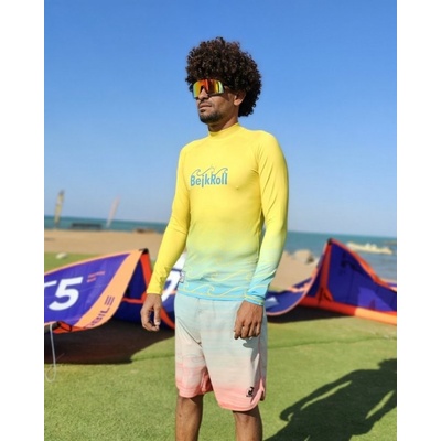 BEJKROLL Raglan style LS yellow / blue