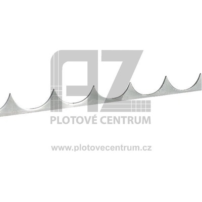 Hřeben proti přelezení 2000 mm | navařovací | bez povrchové úpravy