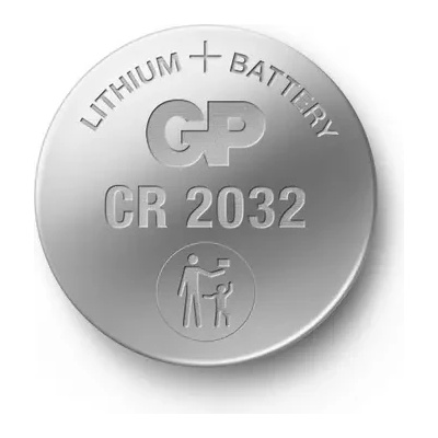 GP Batteries Бутонна батерия литиева gp cr2032 3v, bulk. (25 бр. в тарелка) (gp-bl-cr2032-bulk)