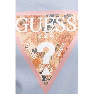 Guess Дамска памучна тениска Guess (W6GP03.K2754)